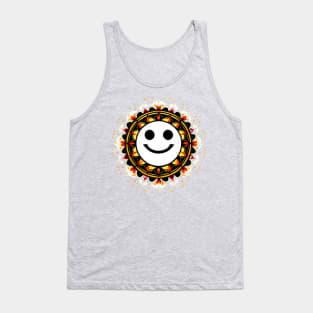 Meditation Smiley Face 04 Tank Top